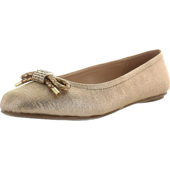 VINCE CAMUTO Penelope Gold ChildG flats-shoes 1 NEW - Picture 1 of 4